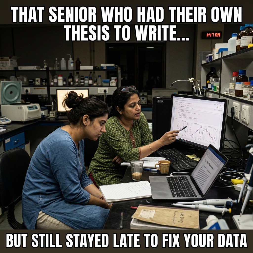 The Senior Who Stayed to Fix Your Data: A rescue mission disguised as casual help.